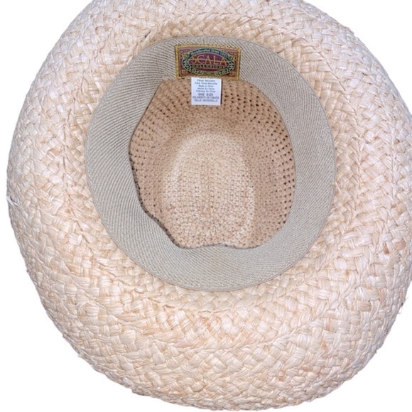 Scala straw hat with black ribbon - Picture 3 of 4